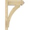 Ekena Millwork Thorton Rough Sawn Arts and Crafts Outlooker, Douglas Fir, 6"W x 16"D x 24"H OUT06X16X24THR03RDF - alternate 3